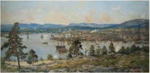 Vue Panoramique De Kristiania, En 1914