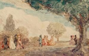 Fete Galante. by Clark Hobart