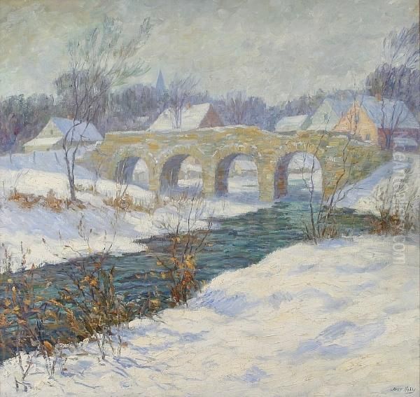Bridge In Winter - view 1