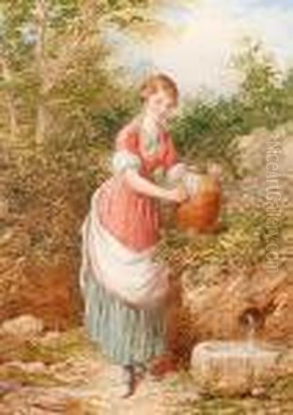 Girl With A Water Pitcher - view 1