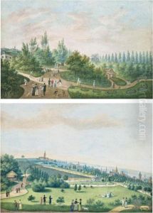 A Summer Stroll by Johann Jakob Hoch