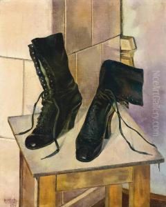 Stilleben Mit Stiefeln by Kate Hoch