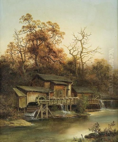 Old Mill In The Mountains - view 1