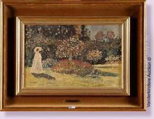 Elegante Dans Le Jardin Fleuri - view 1