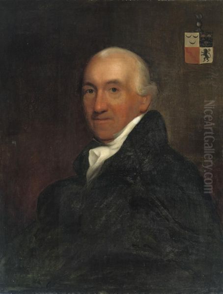 Portrait Of Rogier Gerard Van Polanen, Half-length, In A Blackcostume With A White Jabot - view 1