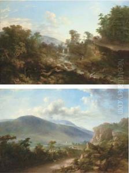 Wooded River Landscape Near Kerry - view 1