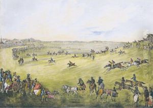 A Country Race Meeting by Walter Parry Hodges