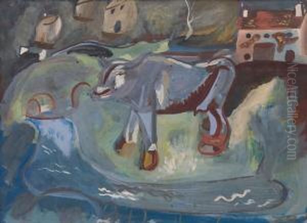 The Cow (calf) - view 1