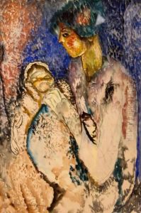 Mother And Child by Frances Mary Hodgkins