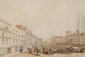 The Market Place, Norwich by David Hodgson