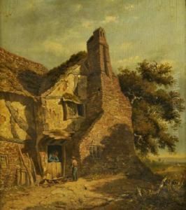 A Peasant Farmhouse by David Hodgson