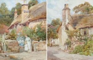 At Cockington by George Hodgson