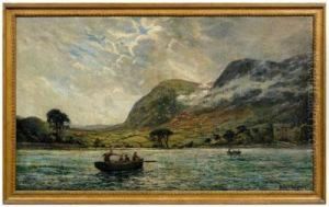 Fishermen On A
Highland Loch by William Scott Hodgson