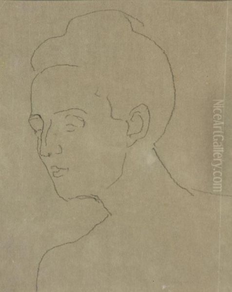 Portrait Of Berthe Hodler - view 1