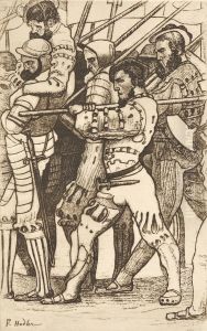 Ruckzug Von Marignano by Ferdinand Hodler