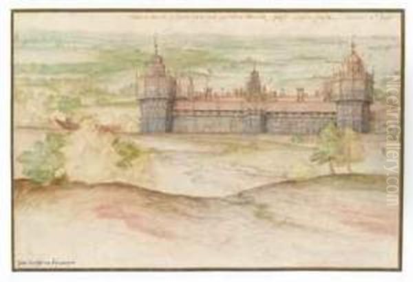 Nonsuch Palace From The South - view 1