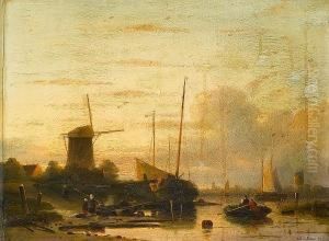 Dutch River Landscape