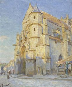 L'eglise De Moret Sur Loiny by Paul Hoeniger