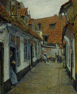 Dorfgasse. 1912.