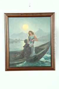 Romantic Scene by Carl Hoerman