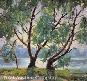 Willow, Old Road by Carl Hoerman