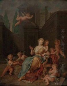 "allegorie Der Liebe " by Gerard Hoet