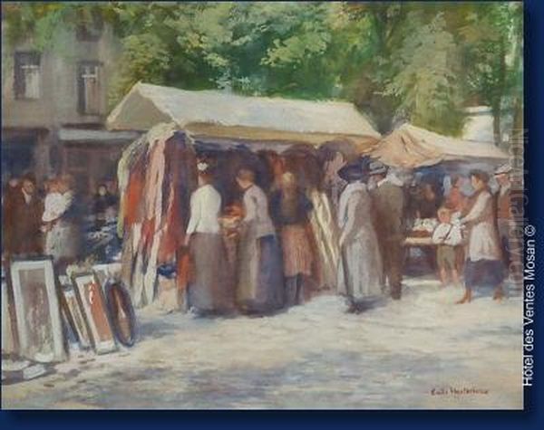 Scene De Marche A Bruxelles. - view 1