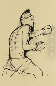 Boxer by Carl Hofer