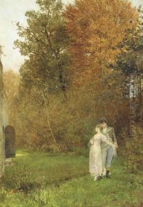 The Lover's Tryst by Carl Heinrich Hoff