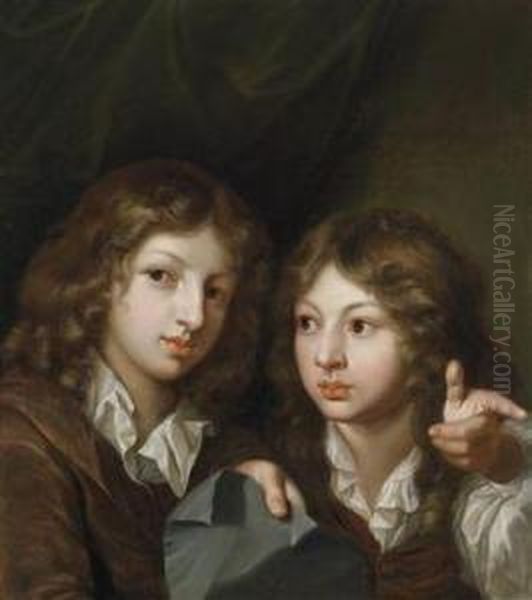 Portrait Of Two Boys - view 1