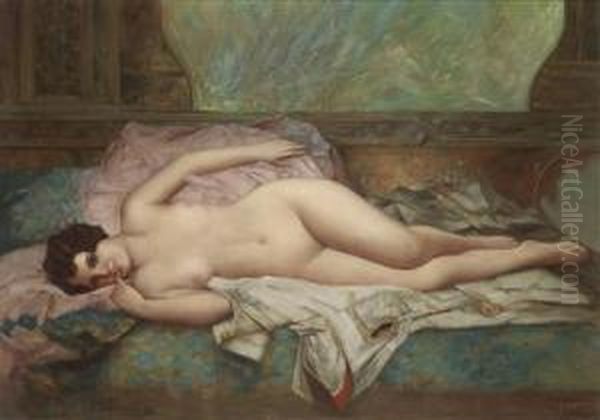 Female Nude Reclining - view 1