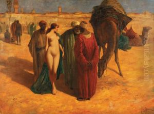 Le Marchand D'esclave by Eduard Hoffmann