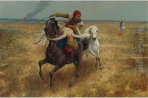 The Abduction by Eduard Hoffmann
