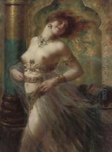 Dancing Odalisque by Eugen Hoffmann