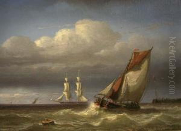 Zeilschepen Bij Havenhoofd - view 1