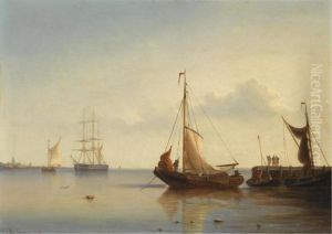 Sailing Boats Near A Jetty
