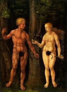Adam Und Eva by Hans Hoffmann
