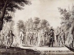 The Arrival Of Friedrich Ii Of Prussia In Elysium The Arrival Of Friedrich Ii Of Prussia In Elysium