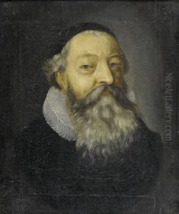 Portrait Of "vater" Hofmann,deacon. Portrait Of "vater" Hofmann,deacon.