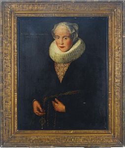 Portrait Of A Lady Aged 30 by Samuel Hoffmann