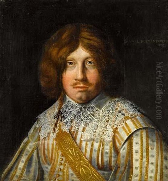 Portrait Eines Herrn Mit Grossem Spitzenkragen. - view 1