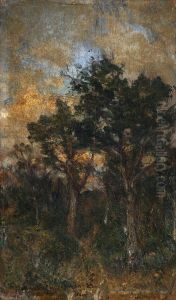 Landschaft by Franz Hoffmann-Fallersleben