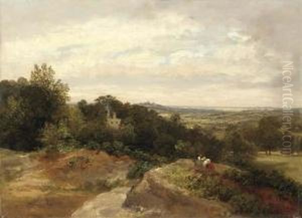 Harrow From Hampstead - view 1