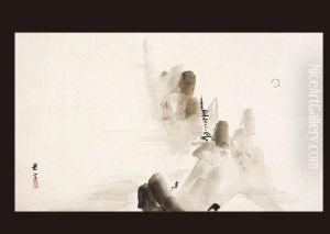 Landscape by Kano Hogai