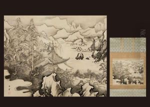 Snow by Kano Hogai