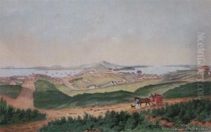 Four Views Of Auckland by Patrick Joseph Hogan