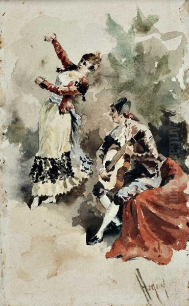 Musico E Bailarina Espanhois - view 1