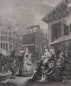 "the Four Times Of Day" by William Hogarth