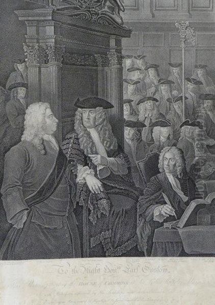 'the House Of Commons In Sir Robert Walpole's Administration' - view 1