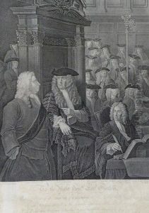 'the House Of Commons In Sir Robert Walpole's Administration' by William Hogarth